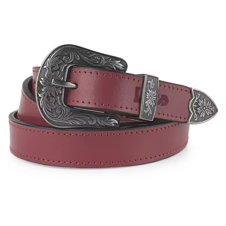 Lois - Cinturon Mujer De Cuero Genuino De Marca LOIS - Cinturones De Mujer De Piel - Cinturón Mujer Ideal Para El Uso Diario 501026 - 1