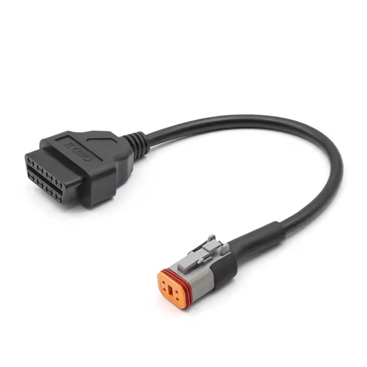 4PIN A 16PIN OBD2 es adecuado para el cable adaptador de motorteta - 1
