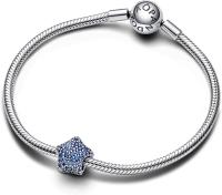Pandora Colección Moments Celestial,Estrella Azul, Viene con embalaje de Caja de Giano original. - details 1