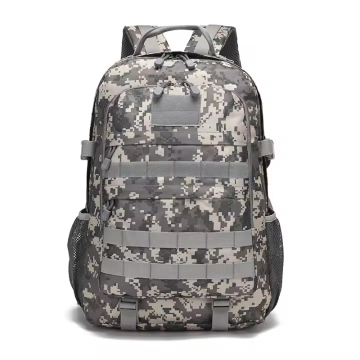 Bolsa táctica Militar para fanáticos del Ejército, Bolsa para Deportos al Aire Libre, montañismo, mochara de camuflaje antisalpicadura de Tela Oxford - 1