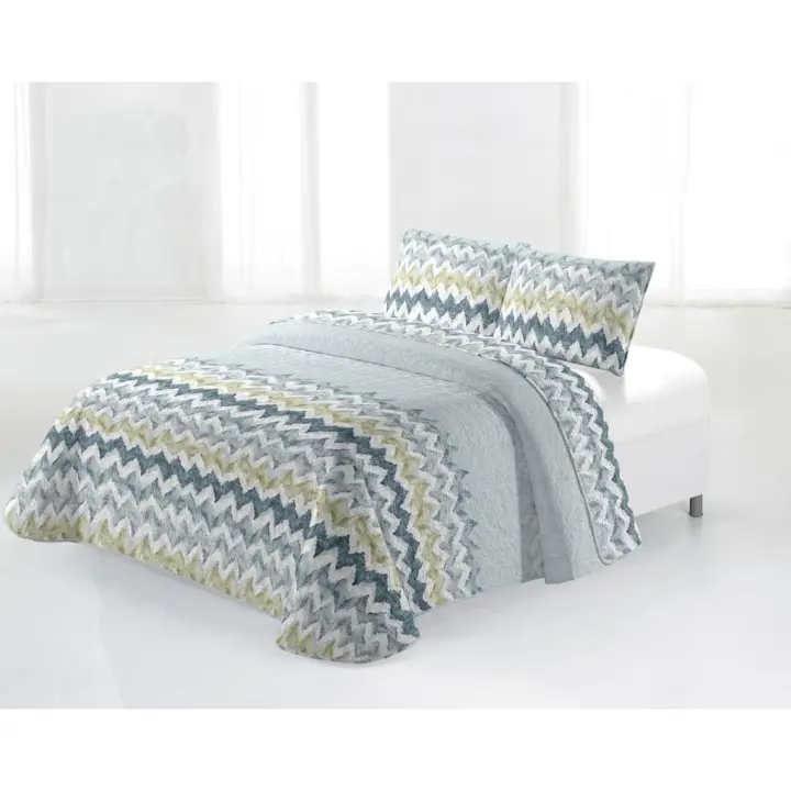 Colcha Bouti, Modelo Caripi, Color Beige, Varios tamaños disponibles, Miracle Home - 1