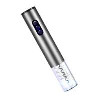 Sacacorchos eléctrico portátil para vino, automático, funciona con pilas - Ideal para una extracción rápida y cómoda de tapones de botellas de vino - Incluye cortador de aluminio - details 0