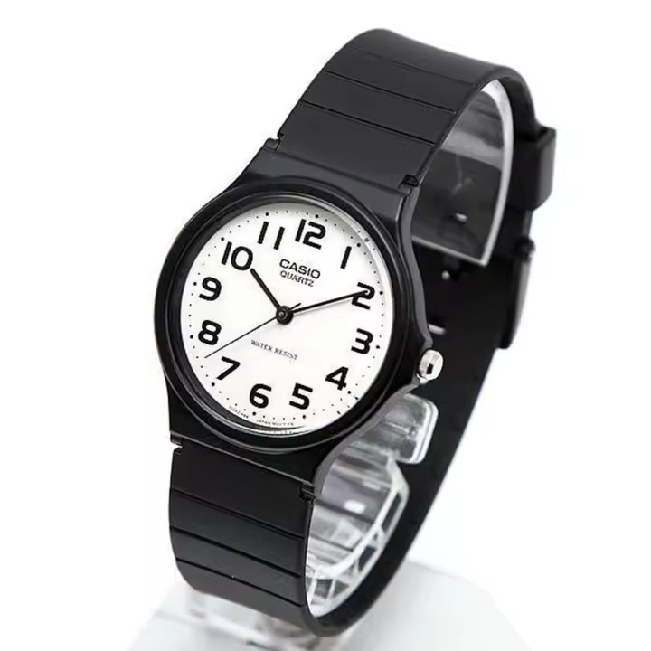 CASIO MQ-24-7B - Reloj Caballero Cuarzo Correa Caucho Negro - 1