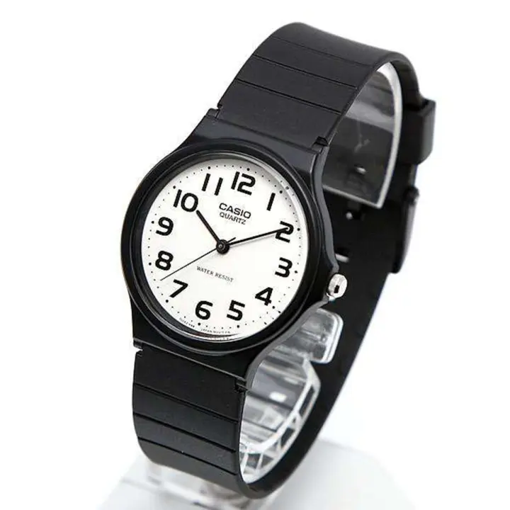 CASIO MQ-24-7B - Reloj Caballero Cuarzo Correa Caucho Negro - 1