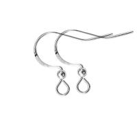 50pcs Gancho Para Pendientes De Plata Esterlina 925 Hipoalergénico Antialérgico Para Fabricación De Joyería DIY Suministros - details 4