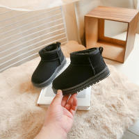 Botas De Nieve Para Niños Y Niñas Antideslizantes Resistentes Al Desgaste Con Pelo Cálido Suela Gruesa Y Suave Para Invierno - details 12