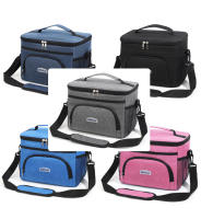 Nueva bolsa de picnic portátil para coche, bolsa de hielo fresco PEVA prensada en caliente, bolsa aislante de un solo hombro a prueba de fugas - details 21