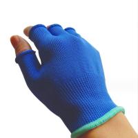 Guantes protectores de fitness, equipos de mancuernas masculinas y femeninas, barras horizontales, entrenamiento de ejercicio de medio dedo, Pull - up - details 3