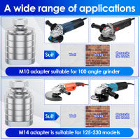 Adaptador Toorise De Acero Inoxidable 304 Para X Lock a M14 Convertidor De Tornillo Para Corte De Hojas De Amoladora Angulada - details 14