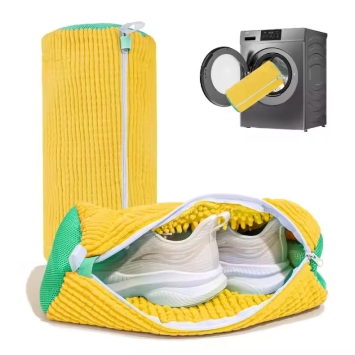 Bolsas De Limpieza Para Zapatos Reutilizables Para Lavadora Y Secadora Kit De Limpieza De Manchas Para Zapatillas Y Tenis - 1