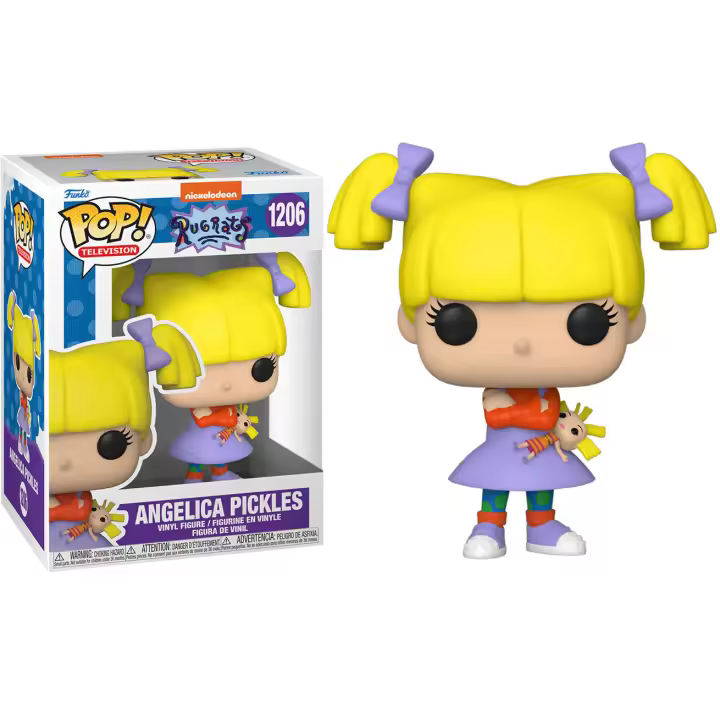 Figura Pop Rugrats Angelica Pickles-Figura de Vinilo Coleccionable - Idea de Regalo- Mercancia Oficial - Juguetes para Niños y Adultos - Movies Fans - Muñeco para Coleccionistas y Exposición - 1
