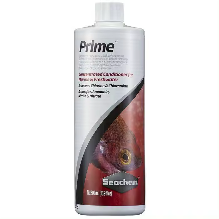 Seachem Laboratories Inc Prime 500ml - Acondicionador Completo para Acuarios de Agua Dulce y Salada - 1