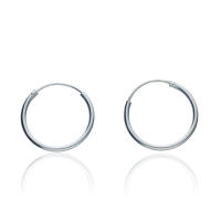 Las Joyas de Amanda - Aros de Plata de Ley 925 de Todos los Tamaños - details 0