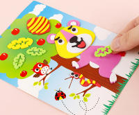 Puzzle 3D De Espuma EVA Para Niños Juego Educativo De Dibujos Animados Mosaico De Artesanía Para Creación De Arte Y Manualidades - details 4