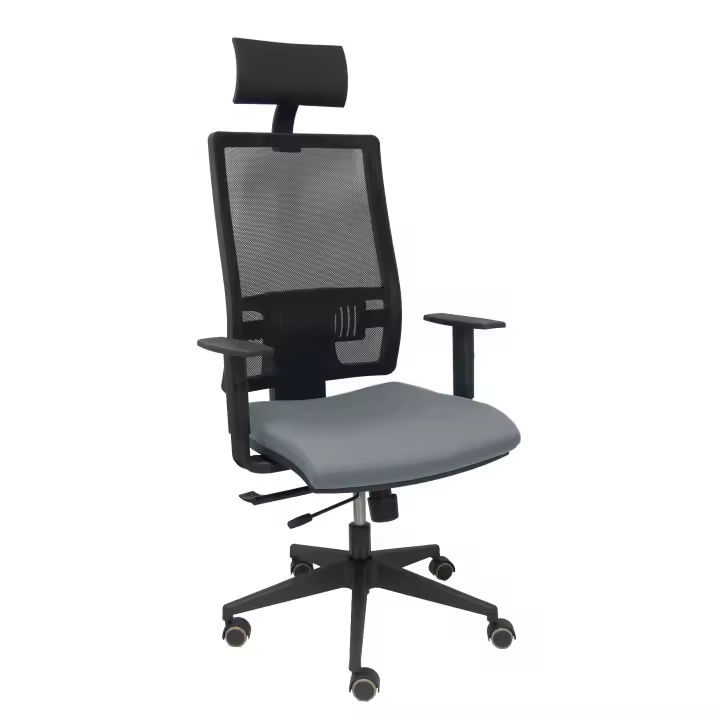 Piqueras Y Crespo Silla de Oficina Ergonómica con Brazos Regulables y Cabecero Fijo - 1
