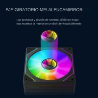 Ventilador De Torre 120mm Prism 4Pro ARGB Con Iluminación Sincronizada 3PIN Y 4PIN PWM Ventilador De Enfriamiento Para PC - details 3