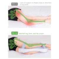 Almohada Multifuncional Para Pies Y Piernas Con Recover Slow Memory Foam Almohada Suave De Algodón Para Mantener Curvas De Las Rodillas Y Caderas - details 3