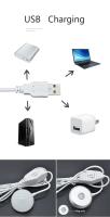 Luz Nocturna USB Portátil 3W 5W LED Con Imán Y Cable De 1.5m Para Lectura En Dormitorio Y Habitación Para Niños Con Interruptor - details 5