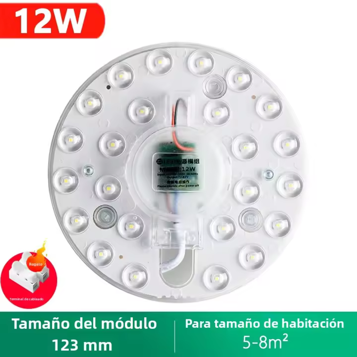 Módulo De Luz Techo LED Redondo 12W-72W Panel LED De Reemplazo 220V-240V Luz Blanca Fría Retroiluminación Para Iluminación Emergente - 1