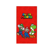 SUPER MARIO TOALLA POLYESTER 70*140 CM CON GORRA DE NINO PARA PLAY ,PARA REGALO, REY,NINO,COLOR AZUL Y ROJO,COLECIONISTA - details 1