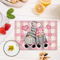 Corredor De Mesa En Forma De Corazón Para Día De San Valentín Aniversario Boda Comedor Cocina Decoración De Fiesta En Casa Estampado De Amor - details 5