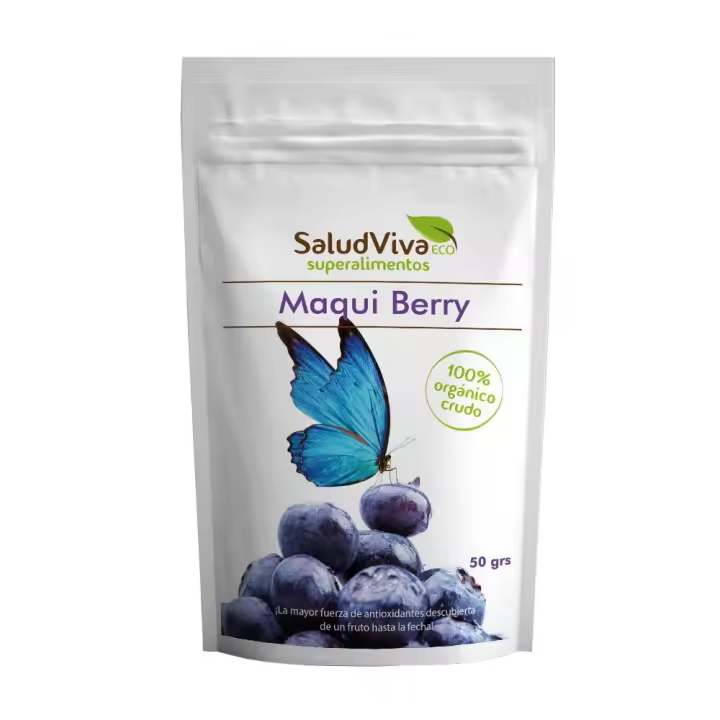 Salud Viva Maqui Berry 50 Grs. Eco - Rico en Proteínas - 1