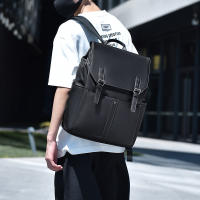 Mochila informal sencilla para hombre, mochila de alta gama de gran capacidad, mochila de estilo universitario, bolso para computadora para hombre y mujer. - details 4