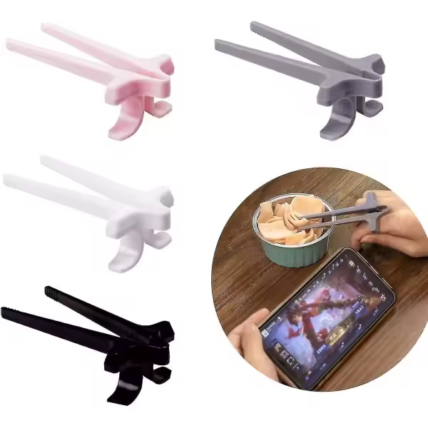 4pcs finger snacks chopsticks for gamers, snack clips potato chips extra controllers gaming accessories - 1