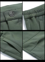 Pantalones De Camuflaje Para Hombre TRVLWEGO Invierno Camping Senderismo Térmicos Impermeables Con Capa De Poliéster Y Spandex - details 6