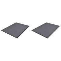 vidaXL Felpudos de PVC Gris 90x60cm Accesorios y Decoración Servicio Hogar Cantidad 2 unidades, 4 unidades - details 0