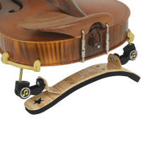 Soporte De Hombro Para Violín Duradero De Silicona Adecuado Para Violines 3/4 4/4 1/8 1/2 Accesorio De Violín Negro Y Madera - details 8