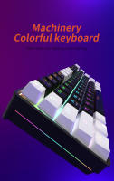 Teclado Mecánico De Juego MUCAI MK61 Con Switches Rojos 61 Teclas Cableado Desmontable RGB Retroiluminado Intercambiable Caliente - details 0