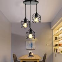 Lámpara Colgante LED Para Comedor Y Cocina Moderna Instalación Pendente Metálica Para Bombilla E27 Iluminación Interior - details 2
