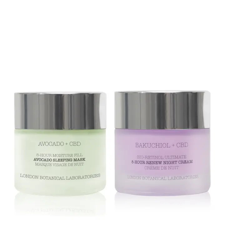London Botanical Laboratories Mascarilla de noche de aguacate + bakuchiol de noche - 1