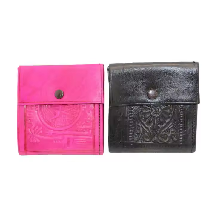 Cartera marroquí de cuero modelo Oasis - 1