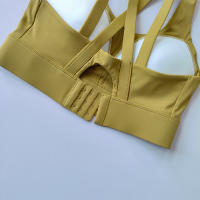 Sujetador Deportivo Para Mujer Con Alta Intensidad Anti-Sudor Y Secado Rápido Correas Ajustables Para Fitness Y Bodybuilding Anti-Salpicaduras Y Ajuste Elegante - details 12