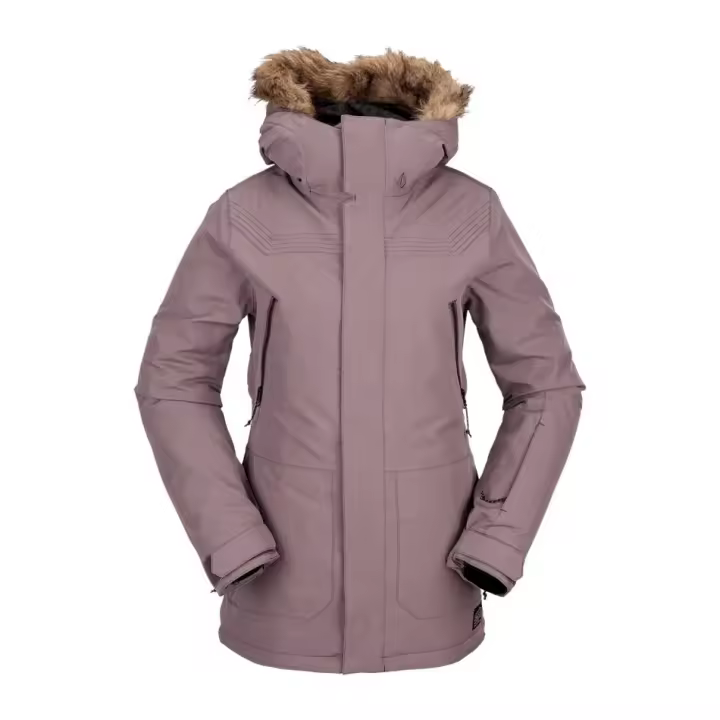 Chaqueta de Nieve Volcom Shadow Insulated Rosewood para Mujer - 1