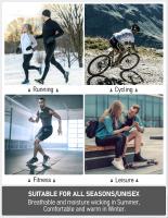 6 Pares De Calcetines Deportivos Para Hombre Antideslizantes Algodón Transpirables Desodorantes Para Correr Básquetbol Ciclismo - details 9