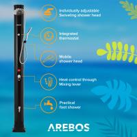 AREBOS 40 L ducha solar ducha de piscina ducha jardín al aire libre ducha lluvia - details 25