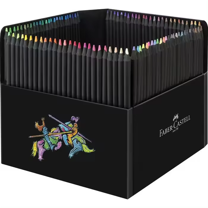 FABER LAPIZ FABER CASTELL BLACK EDITION 100 COLORES SURTIDOS BLACK EDITION 59x206x233 Cms. - 1