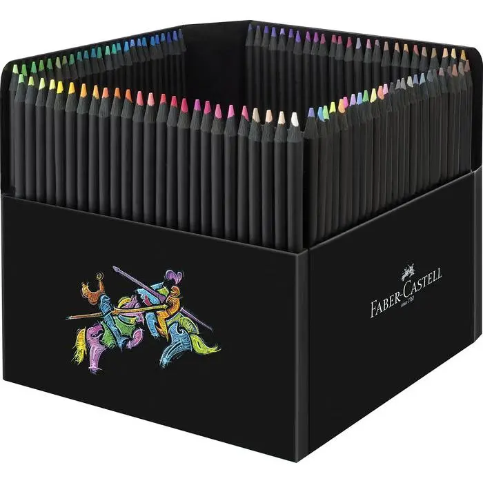 FABER LAPIZ FABER CASTELL BLACK EDITION 100 COLORES SURTIDOS BLACK EDITION 59x206x233 Cms. - 1