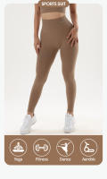 Pantalones De Yoga De Cintura Alta Sin Costuras Para Mujer Pantalones De Running Y Deportes Al Aire Libre Con Levantamiento De Caderas Talla Grande Transpirables - details 3