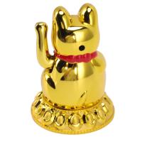 Adorno De Gato Felino Solar Iluminación Inducción Brazo Balanceante Estatua Japonesa De Suerte Para Decoración De Casa Coche Oficina - details 20