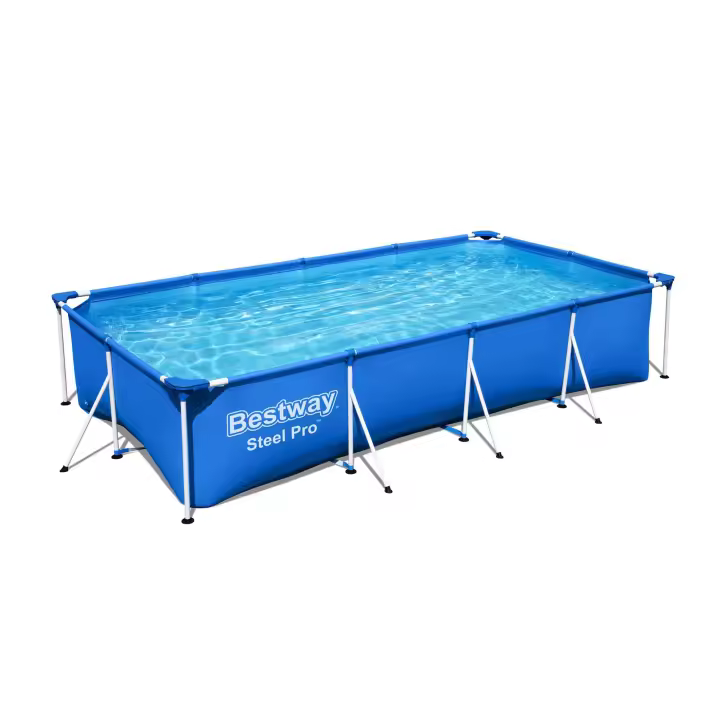 Bestway Piscina Sobre Superficie 4.00m X 2.11m X 81cm con Bomba de Filtrado - 1
