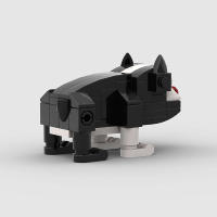 Bloques De Construcción Para Niños Pug Pekingés Perro Lindo Animal Modelo De Perro Para Educar Juguetes Regalos De Navidad - details 5