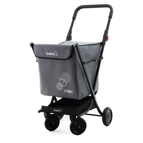 Carro compra GARMOL minijumbo jasp c-800 gris 48 litros - 1