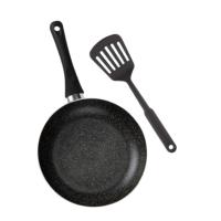 MAXHOME-Set de sartén y espátula,sartén Ø28cm, apto para todo tipo de fuegos - details 0
