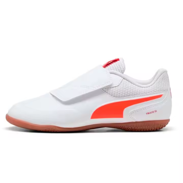 Zapatilla Puma TRUCO III V Jr Sala para Fútbol Sala Niño 107981 04 BLANCO/ROJO - 1