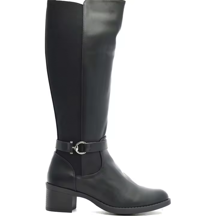 Amarpies mod. 27258 Bota Caña Alta para mujer en piel - 1