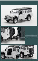 Modelo a Escala 1/36 Land Rover JEEP Wrangler F150 Camión De Remolque De Coche Juguetes De Aleación De Metal Con Puertas Abiertas Set De Caravana Para Niños - details 11